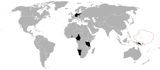 German colonial empire, the third largest colonial empire during the 19th century after the British and the French ones[126]