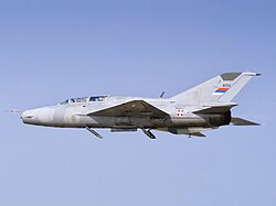Serbian Air Force MiG-21UM