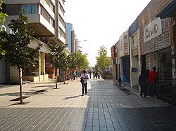 Paseo Independencia, one of Rancagua's main commercial avenues