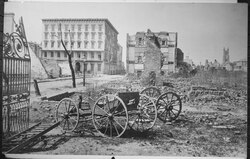 The ruins of Charleston in 1865, following major fires in 1861 and at the evacuation of the Confederates