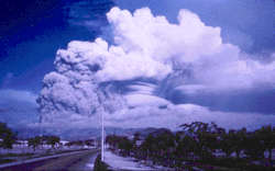 Mount Pinatubo in June 15, 1991
