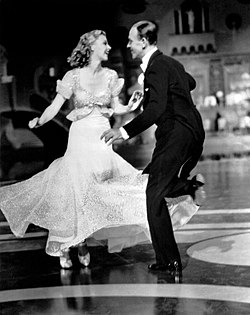 Ginger Rogers and Fred Astaire in Top Hat (1935)
