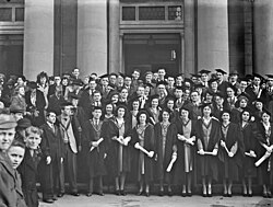 UCD graduates, 15 July 1944