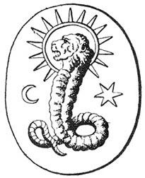A lion-faced deity associated with Gnosticism. Bloom frequently referred to Gnosticism when speaking about general and personal religious matters.