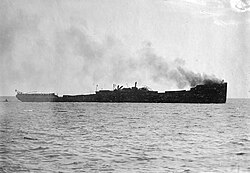 Remains of the Roraima before it sank