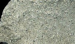 A sample of rhyodacite from Slovakia