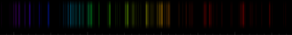 Color lines in a spectral range