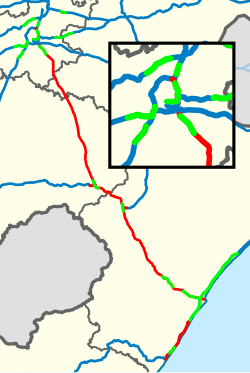 Protest effects on road networks Legend: Road closure Road protest