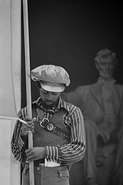 Black Panther convention, Lincoln Memorial, June 19, 1970