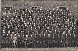 Cornell University's faculty in 1916