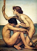 Evelyn De Morgan's Phosphorus and Hesperus, 1881