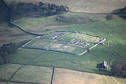 Housesteads Roman fort, Northumberland, the northern limit of Roman England