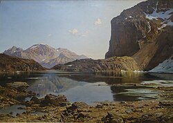 Laurent Guétal, Lac de l'Eychauda, France, 1886, Museum of Grenoble.