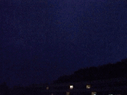 High-speed photography showing different parts of a lightning flash during the discharge process as seen in Toulouse, France.