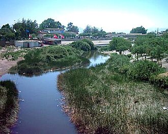 Loa River in Calama