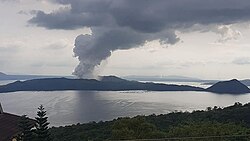 Taal volcano, Philippines