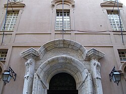 Portal of the Main Building of the University of Cagliari