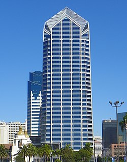 One America Plaza is the tallest building in San Diego.