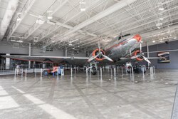American Airlines DC-3 NC21798 "Flagship Knoxville" on permanent display at the CR Smith Museum