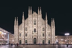Milan Cathedral is the largest church in Italy—the larger St. Peter's Basilica is in the State of Vatican City, a sovereign state—and the fifth largest in the world.[105]