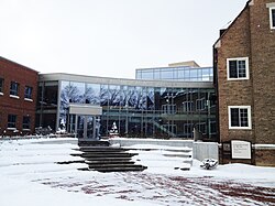 Boesel Musical Center which is connected to several buildings that make up the BW Conservatory of Music