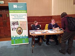 RCN Library and Archives at the Senate House History Day, 2019