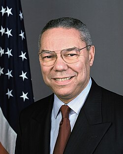 Official portrait of Colin Powell, 2001