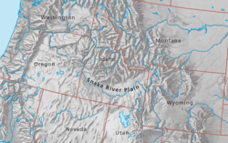 Snake River Plain across southern Idaho
