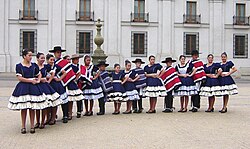 Youth dance group, Santiago