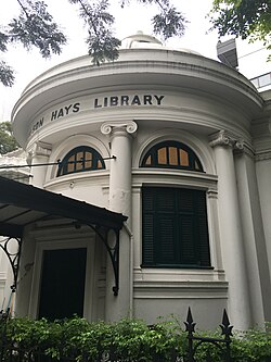 The Neilson Hays Library in Si Phraya District, Bangkok.
