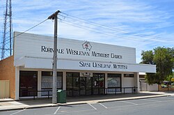 A Tongan Methodist church in Robinvale, where 5.9% of the population are of Tongan ancestry.[7]