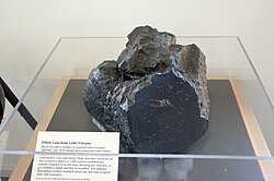 A sample of basalt pillow lava collected from Kamaʻehuakanaloa, at 1,180 metres below sea level