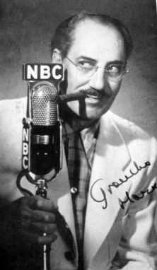 Marx as main host of You Bet Your Life, 1953