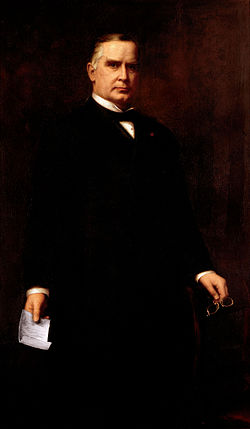 The official Presidential portrait of William McKinley, by Harriet Anderson Stubbs Murphy