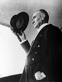 Mustafa Kemal Atatürk, the founder and the first President of the Turkish Republic