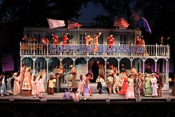 Show Boat at the Muny – the St Louis Municipal Opera Theatre – in 2010