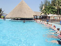 Tourists in The Gambia, 2014