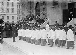 The consecration of the choir, April 19, 1911