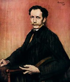 Strauss, portrait by Fritz Erler, 1898