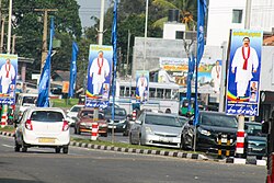 Rajapaksa election posters