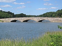 Rings End Bridge, in Darien