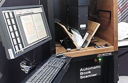 Robotic V-shaped Book Scanner