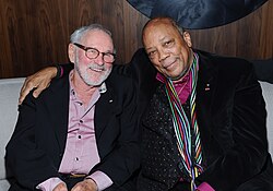 Norman Jewison with Jones in 2014