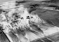 Dust blown by the wind from an Iowa field that was not planted, 1890.