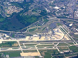 Philadelphia International Airport, the busiest airport in the state and the 21st-busiest airport in the nation with over 13 million passengers in 2023