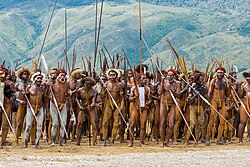 Dani people from the central highlands of western New Guinea