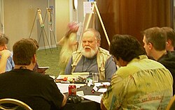Arneson playing Blackmoor at ConQuesT 2006