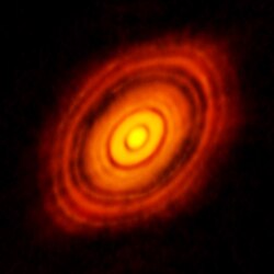 Atacama Large Millimeter Array image of HL Tauri[1][2]