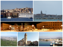Cagliari, Alghero, Sassari, Nuoro, Oristano, Olbia