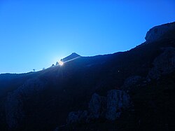 Equinox at the site of Pizzo Vento, Fondachelli Fantina, Sicily